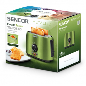 Sencor STS 6050GG kenyérpirító zöld